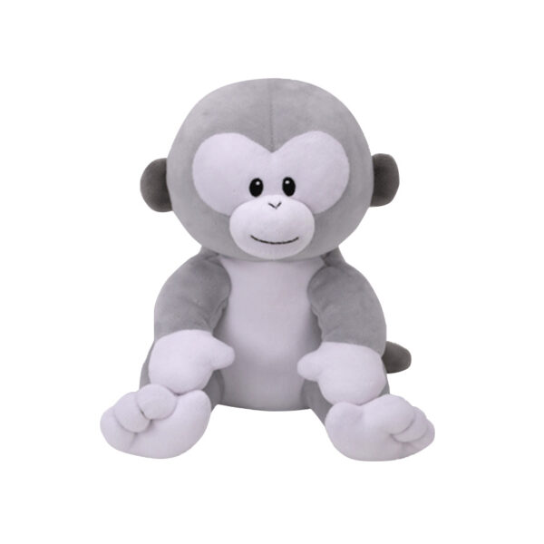 TY Baby Pookie Χνουδωτό Μαϊμουδάκι Γκρι 23εκ