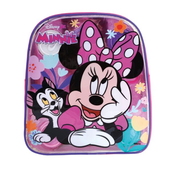 AS Πλαστελίνη Disney Minnie Τσάντα Πλάτης Με 4 Βαζάκια - Καπάκια Καλουπάκια Και 5 Εργαλεία 200gr Για 3+ Χρονών