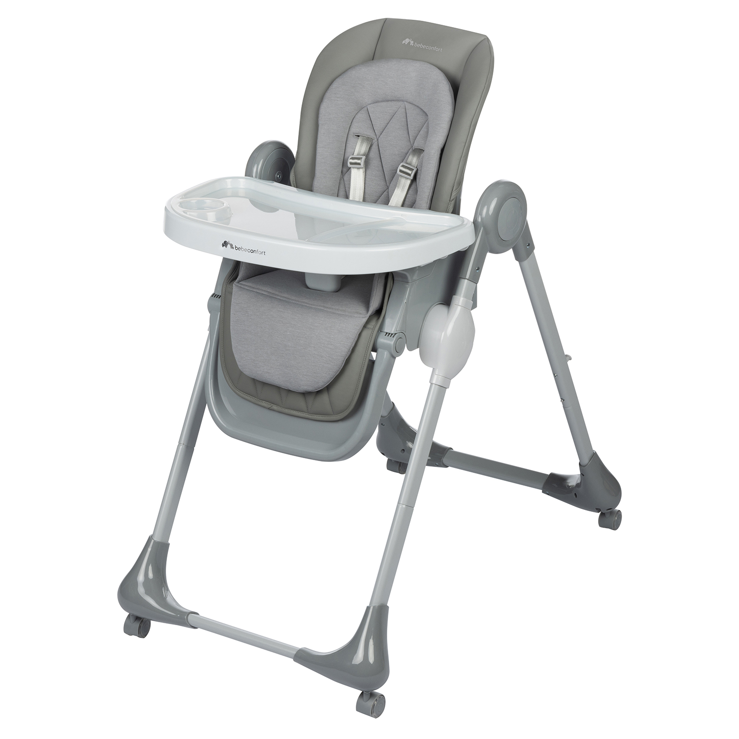bebeconfort homeequipment highchair olea grey tintedgray 3qrtlef