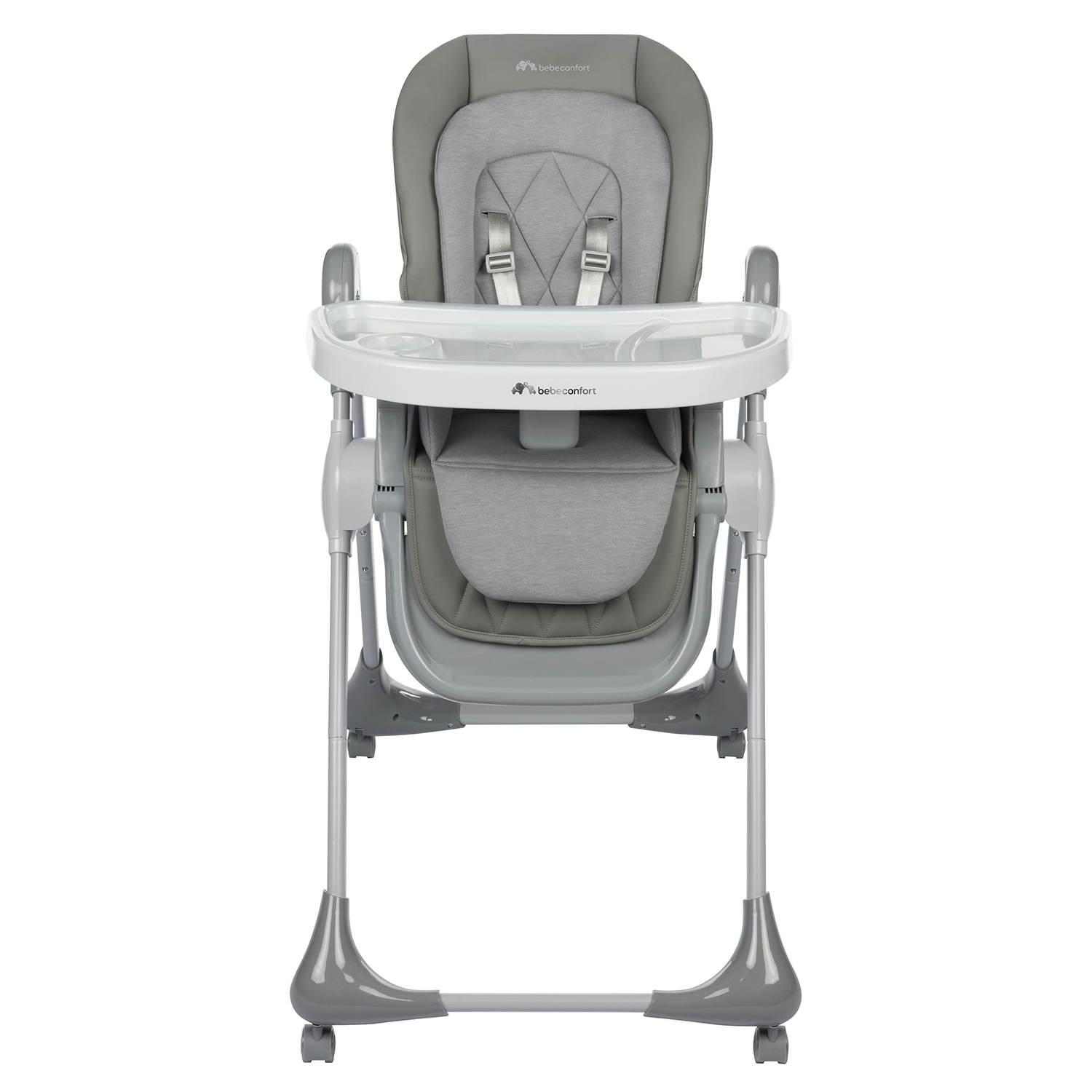 bebeconfort homeequipment highchair olea grey tintedgray front