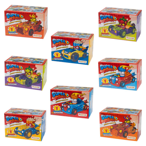 Superzings Σειρά 1 Φιγούρα με Υπέρ-Αυτοκίνητο Για 3+ Ετών