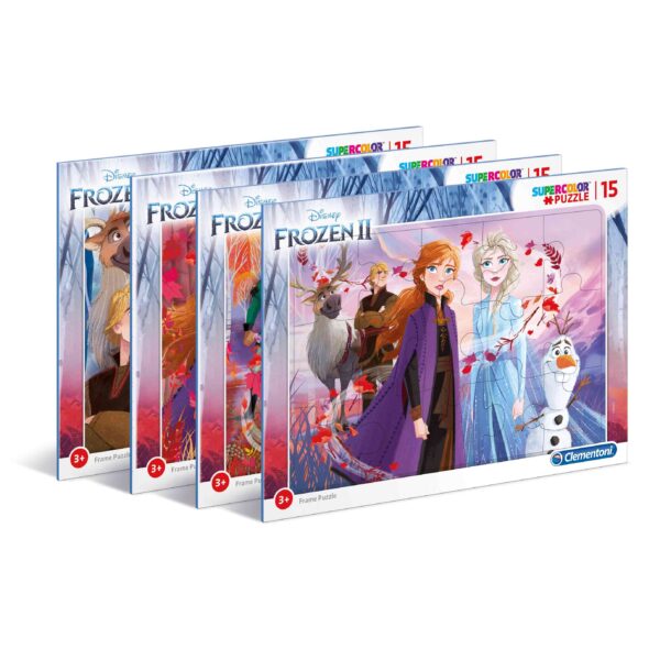 Clementoni Παιδικό Παζλ Καρτέλα Frozen 2 15 τμχ