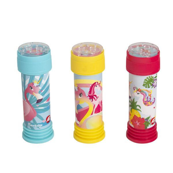 AS 3 Μπουκαλάκια Σαπουνόφουσκες Φλαμίνγκο Για 3+ Χρονών